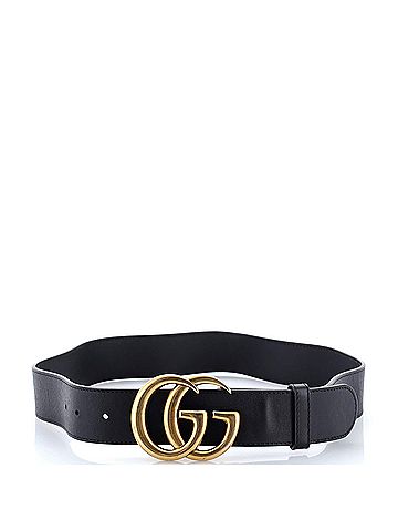 Gucci GG Marmont Belt Leather Wide (view 2)