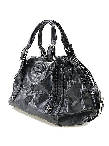 Tod's Tod's G Line Nylon x Leather Khaki Women's Handbag (view 2)