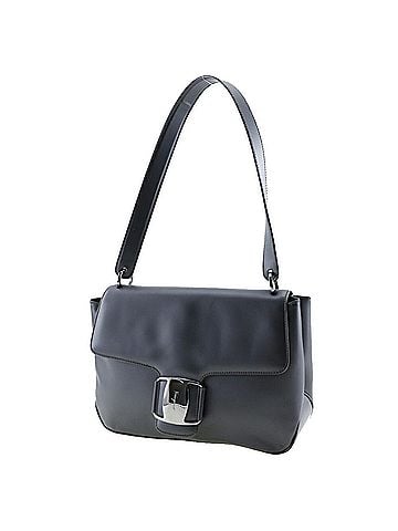 Salvatore Ferragamo Salvatore Ferragamo One Shoulder Bag Vara 21.7643 Calf Made in Italy Black A5 Magnet Type Belt Ladies (view 2)