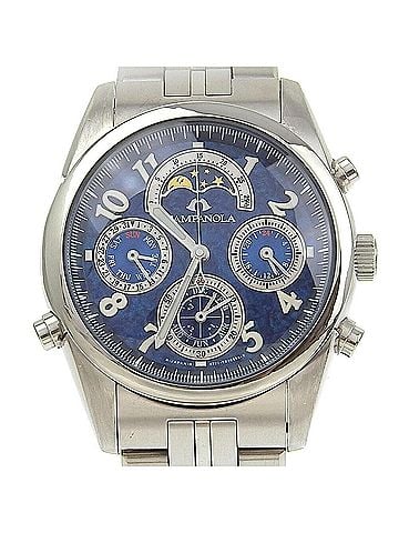 Citizen Citizen Campanola Watch Moon Face 6771-T010750-TA Stainless Steel Quartz Blue Dial Men's S111624325 (view 1)