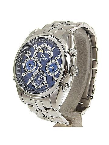 Citizen Citizen Campanola Watch Moon Face 6771-T010750-TA Stainless Steel Quartz Blue Dial Men's S111624325 (view 2)