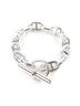 Hermès 100% Sterling Silver Multi Color HERMES Chaine d'Ancre MM 925 14-link bracelet, silver, with box, made in France, weight 54.87g, for women One size - photo 1