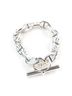 Hermès 100% Sterling Silver Multi Color HERMES Chaine d'Ancre MM 925 14-link bracelet, silver, with box, made in France, weight 54.87g, for women One size - photo 3