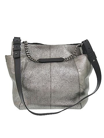 Jimmy Choo Jimmy Choo Leather Silver Shoulder Bag 0639 JIMMY CHOO (view 1)