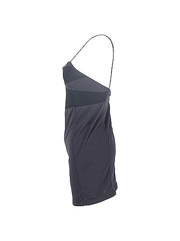 Chloé Chloé Square Neck Mini Dress in Navy Blue Cotton (view 2)