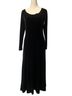 Moda International Black Wool Dress Size XS - photo 1