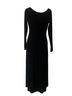 Moda International Black Wool Dress Size XS - photo 2