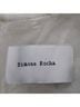 Simone Rocha 100% Synthetic Ivory  Simone Rocha Floral-Applique Mesh Midi Dress in White Polyester  Size 4 - photo 3