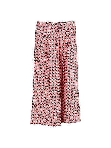 ETRO Etro Printed Cropped Twill Wide Leg Pants in Multicolor Silk (view 1)