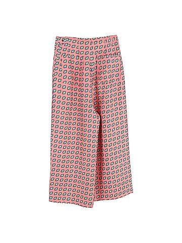 ETRO Etro Printed Cropped Twill Wide Leg Pants in Multicolor Silk (view 2)