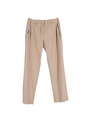 Prada Prada Trousers in Beige Cotton (view 1)