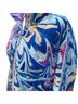 Free People Print Multi Color Blue Pink Jacket Size S - photo 4