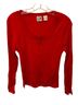 WR Red Long Sleeve Blouse Size Petite Medium - photo 1