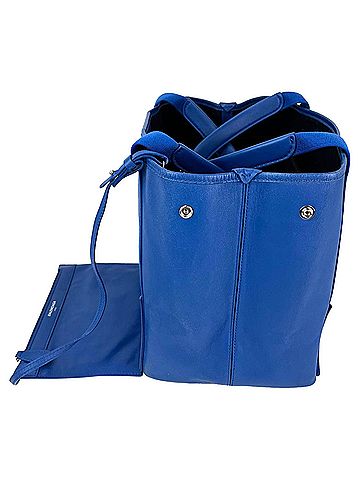 Balenciaga Balenciaga Calfskin S Navy Cabas Blue Tote and Pouch Set (view 2)