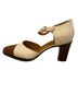 Ralph Lauren White Brown Heels Size 6 1/2 - photo 2