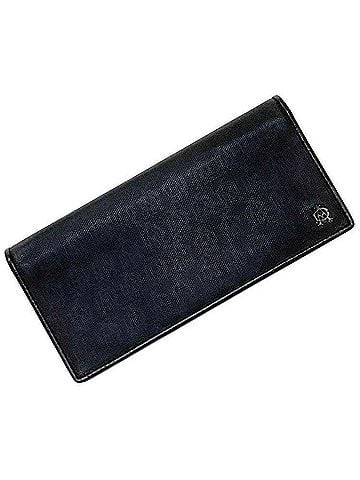 Dunhill Dunhill Bi-fold Long Wallet ec-21871 Black D-8 Leather Men's Pattern (view 1)