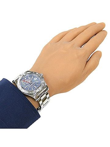 Breitling Breitling Avenger II GMT Men's Stainless Steel Automatic Watch, Model A32390, Overhauled and Refinished (view 2)