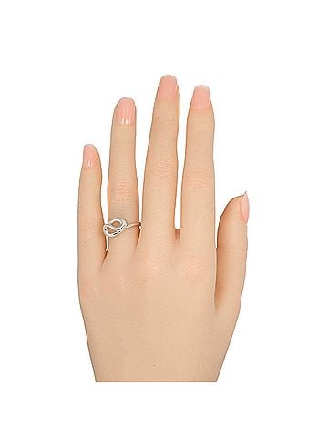 Tiffany Tiffany & Co. Wave Ring, 925 Silver, Approx. 3g (view 2)