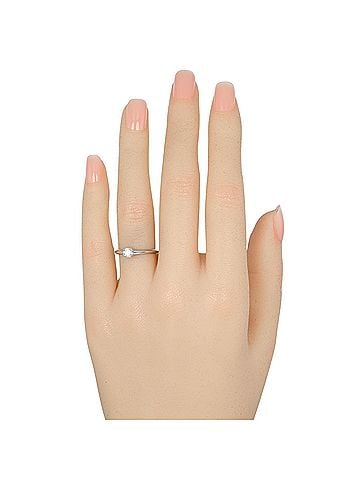 Tiffany Tiffany & Co. Solitaire Ring 0.26ct Pt950 Platinum Diamond (view 2)