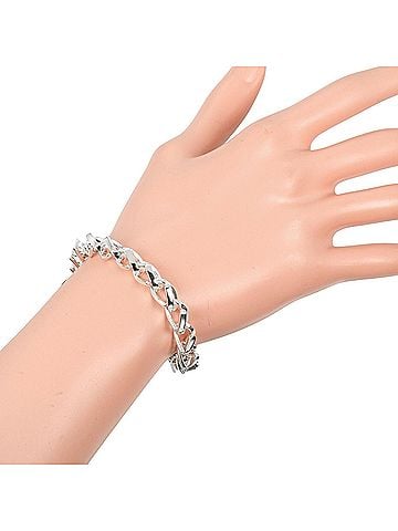Tiffany Tiffany & Co. Forged Medium Link Bracelet, 17cm wrist size, 925 silver, approx. 38g (view 2)