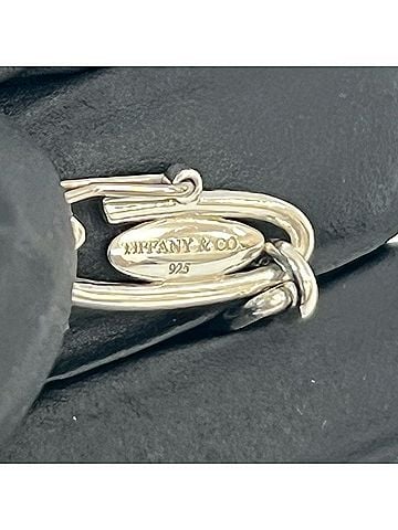 Tiffany TIFFANY & Co. Tiffany Carved Heart Sterling Silver Chain Bracelet, 925, 95582 (view 2)