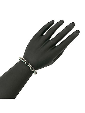 Tiffany TIFFANY & Co. Tiffany Clasping Bracelet, Silver 925 Chain Bangle, 34966 (view 1)