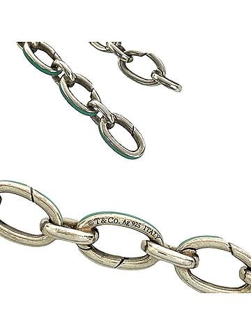 Tiffany TIFFANY & Co. Tiffany Clasping Bracelet, Silver 925 Chain Bangle, 34966 (view 2)