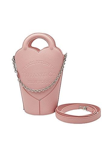 Tiffany Tiffany Return to crossbody bag, handbag, and shoulder bag. Pink leather, 2-way bag for women. TIFFANY & Co. (view 1)