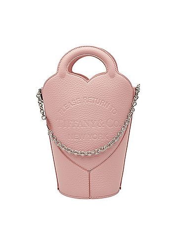 Tiffany Tiffany Return to crossbody bag, handbag, and shoulder bag. Pink leather, 2-way bag for women. TIFFANY & Co. (view 2)
