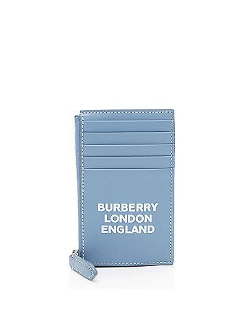 Burberry Burberry Leather Logo Alwyn Zip Card Case (view 1)