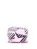 Chanel 100% Nylon Pink Black Coco Beach Backpack Printed Nylon One size - photo 2