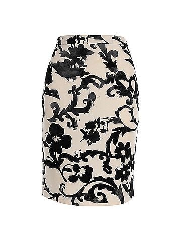 Moschino Moschino Cheap And Chic Pencil Knee Lenght Skirt in Multicolor Polyester (view 1)