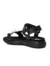 XTI Black Women's Flat Sandals Size 6 - photo 3