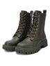 XTI Green Women's Combat Booties Size 7 - photo 4
