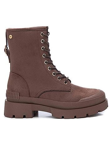 XTI Women's Suede Lace-Up Booties (view 1)
