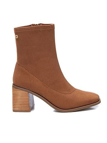 XTI Women's Microfiber Ankle Booties (view 1)