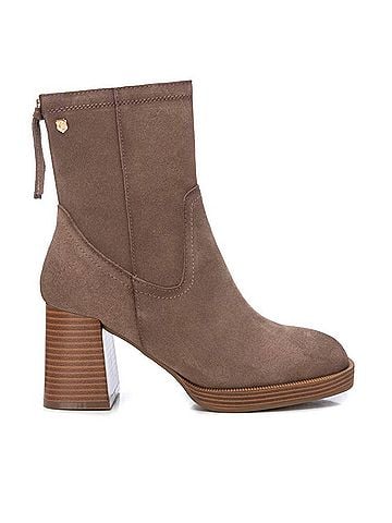 XTI Women's Suede Booties (view 1)