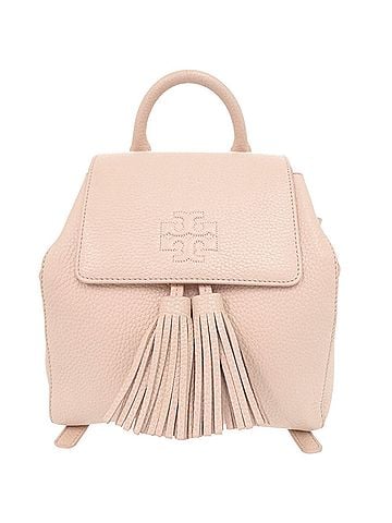 Tory Burch Like new Tory Burch THEA MINI 55367 Leather Sweet Melon Backpack/Daypack, Pink, 1020 (view 1)
