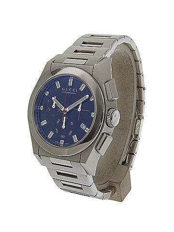 Gucci Gucci Pantheon Men's Watch 115.2/YA115235 Stainless Steel Quartz Chronograph with Black Dial (view 2)