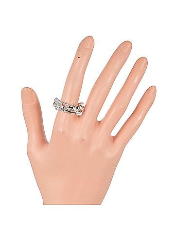 Tiffany Tiffany & Co. Forgelink High Polish Ring, Approx. 10.7g, Women's (view 2)