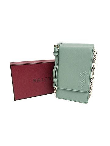 Bally Bally LHOREN.O Women's Leather Pouch,Shoulder Bag Green (view 2)