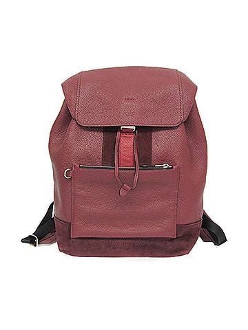 Coach Coach Manhattan 59039 Men's Leather,Suede Backpack Wine (view 1)