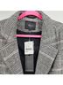 Rails 100% Rayon Plaid Black White Pink Coat Size L - photo 3