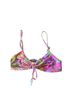 Blackbough Floral Multi Color Swimsuit Top Size S - photo 1