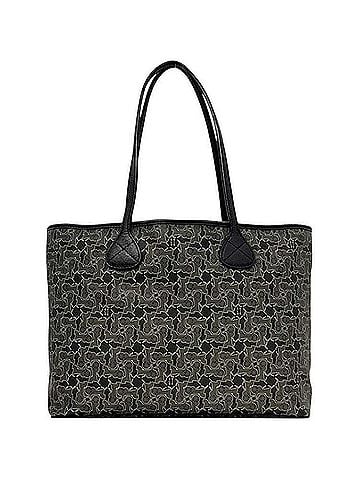 Céline Celine Sulky Tote Bag ec-24522 Gray Black PVC Leather SC-ST-0098 CELINE Carriage Horse Men's Women's (view 2)