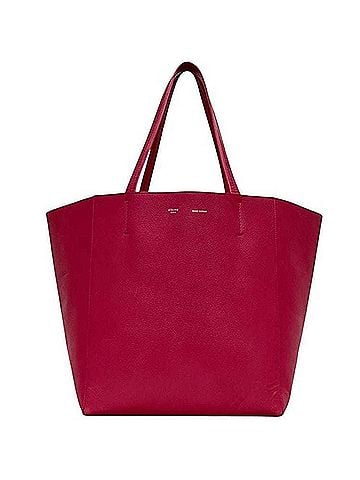 Céline Celine Cabas Phantom Small Tote Bag (ec-24521) in Pink Leather (F-LA-0144) - CELINE Grained Leather, Size A4, for Men and Women (view 2)