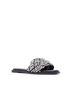 Qupid Black Women's Beaded Slides Size 7 1/2 - photo 4