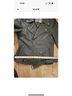 Plus Minus Time Divide Gray Leather Jacket Size 8 - photo 13