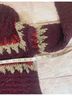 Free People Color Block Purple Red Tan Pullover Sweater Size S - photo 5