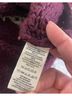Free People Color Block Purple Red Tan Pullover Sweater Size S - photo 6